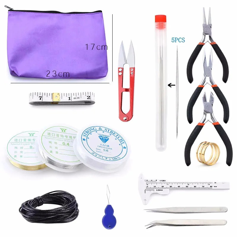Jewelry Making Supplies Kit with Jewelry Making Tools Earring Charms Jewelry Wires Jewelry Findings Jewelry Making and Repair Creative Freedom Collective