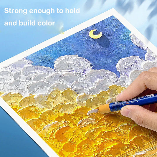 50 Sheets Art Supplies Oil Pastel Paper 200gsm Chalk Coloring Crayons Painting Books Acid Free Natural Colortones Drawing Creative Freedom Collective