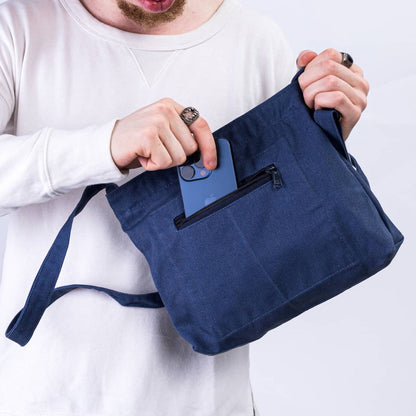 The Mini Amani Canvas Crossbody Bag Unisex
