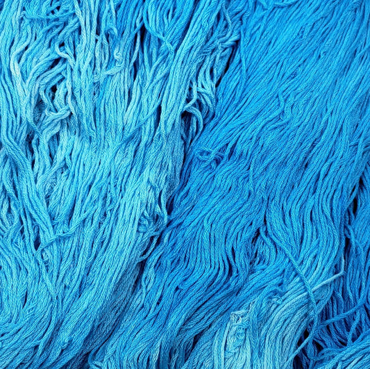 Sky - Flower Silk by StitchyBox (Standard Colorway)