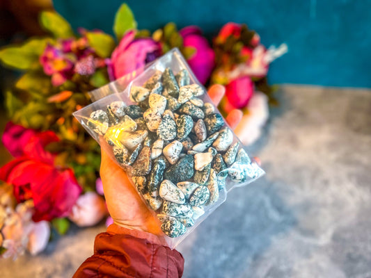 Tumbled Tree Agate, 1 Lb Bulk Stones