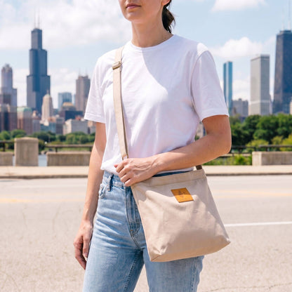 The Mini Amani Canvas Crossbody Bag Unisex