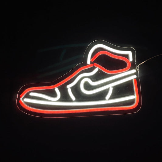 Red Sneaker LED Neon Light Neon Signs Land