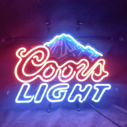 Coors Light Beer Outline Neon Signs Neon Signs Land