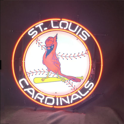 St. Louis Cardinals Logo Neon Signs Light Neon Signs Land