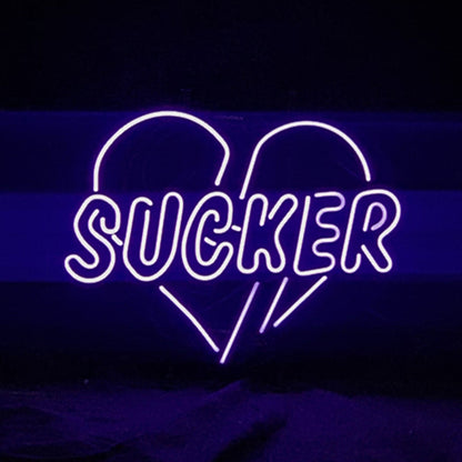 Sucker Heart Neon Signs Neon Signs Land