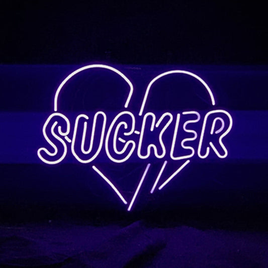 Sucker Heart Neon Signs Neon Signs Land