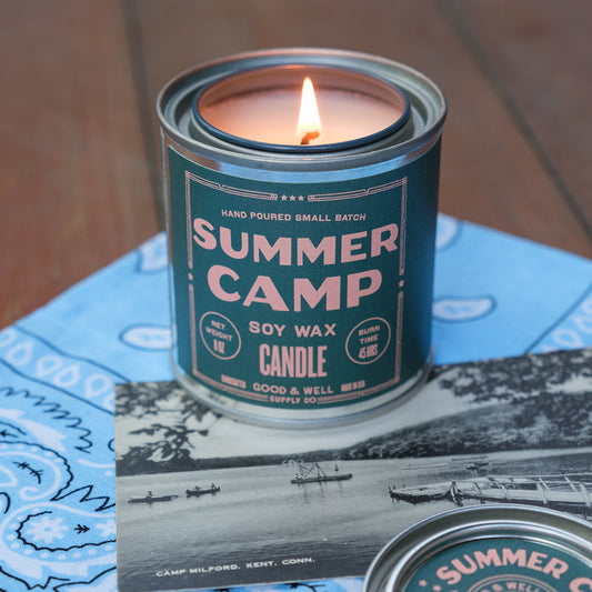 Summer Camp Happy Place Candle Good & Well Supply Co.