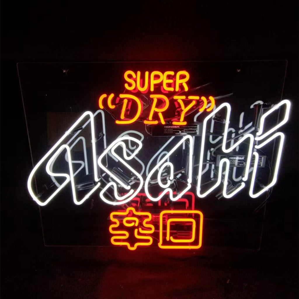 Super Dry Asahi 辛口 Beer Neon Light Sign Neon Signs Land