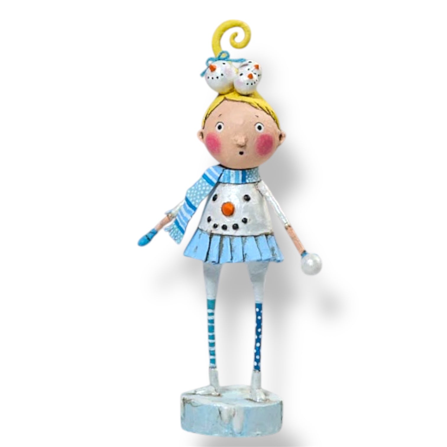 Susie Snowbelle Christmas Figurine by Lori Mitchell *NEW for 2025* Quirks!