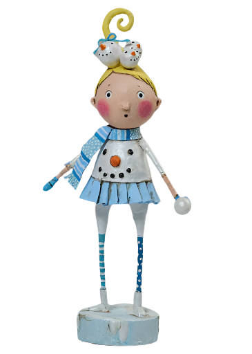Susie Snowbelle Christmas Figurine by Lori Mitchell *NEW for 2025* Quirks!