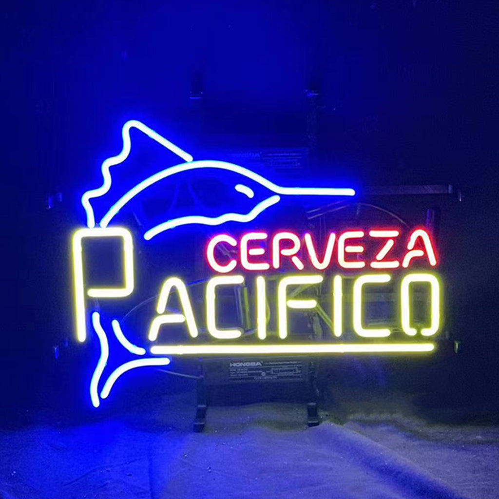 Swordfish Cerveza Pacifico Neon Signs Light Neon Signs Land