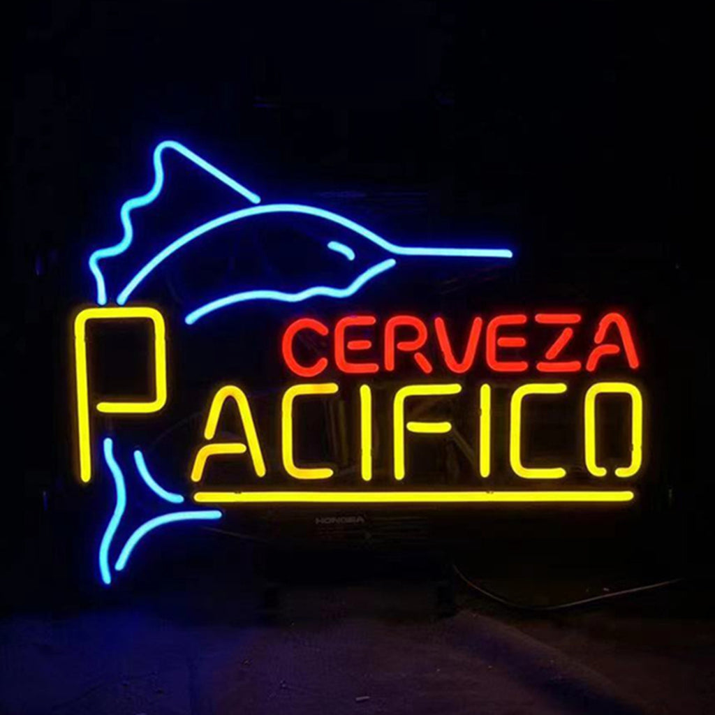 Swordfish Cerveza Pacifico Neon Signs Light Neon Signs Land