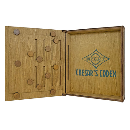 Caesar's Codex - Lever Sliding Wooden Puzzle