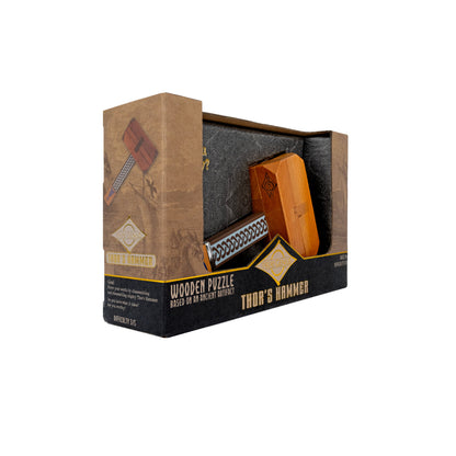 Thor's Hammer - Wooden Dexterity Puzzle