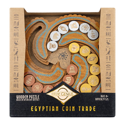 Egyptian Coin Trade - Column Swap Brainteaser - Creative Freedom Collective