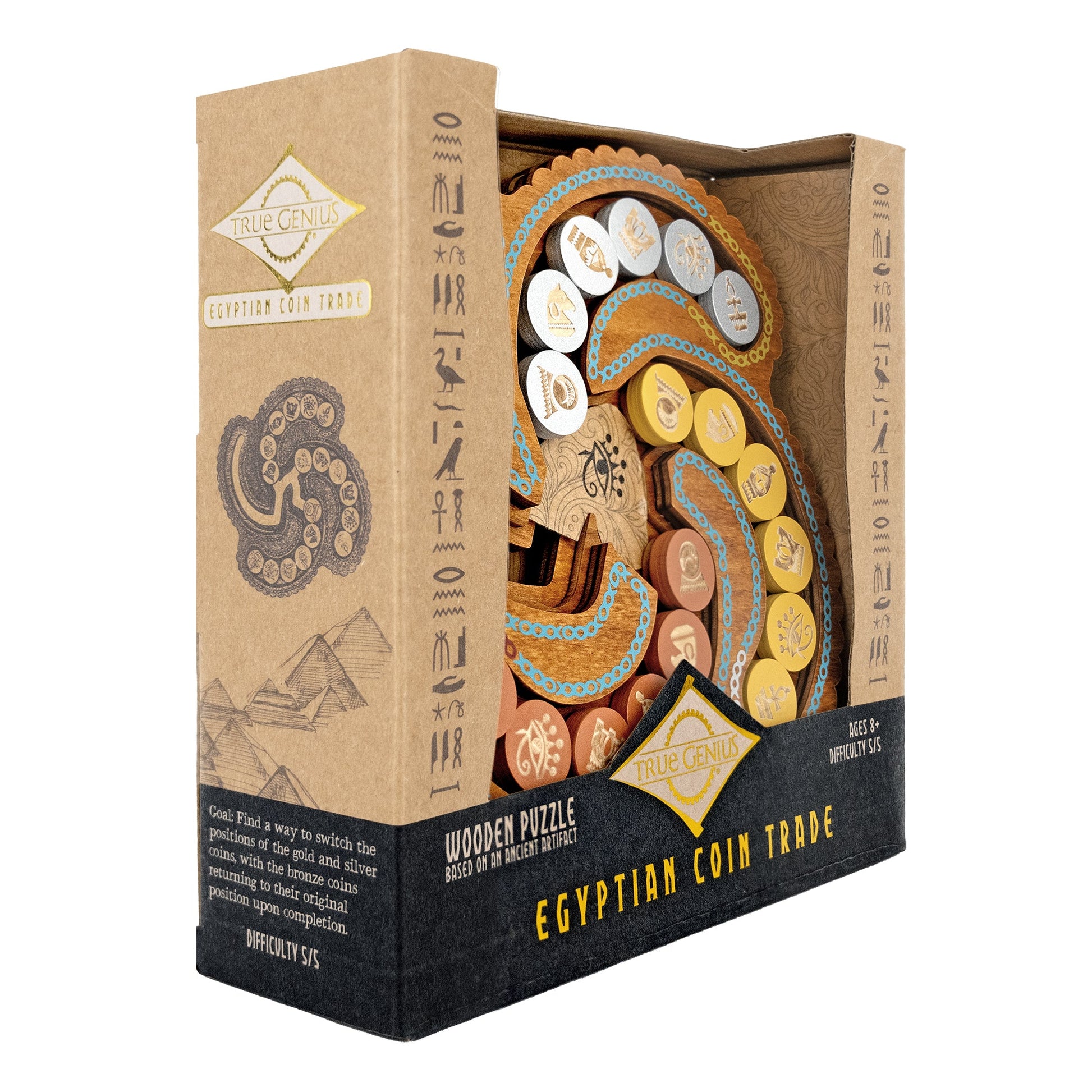 Egyptian Coin Trade - Column Swap Brainteaser - Creative Freedom Collective