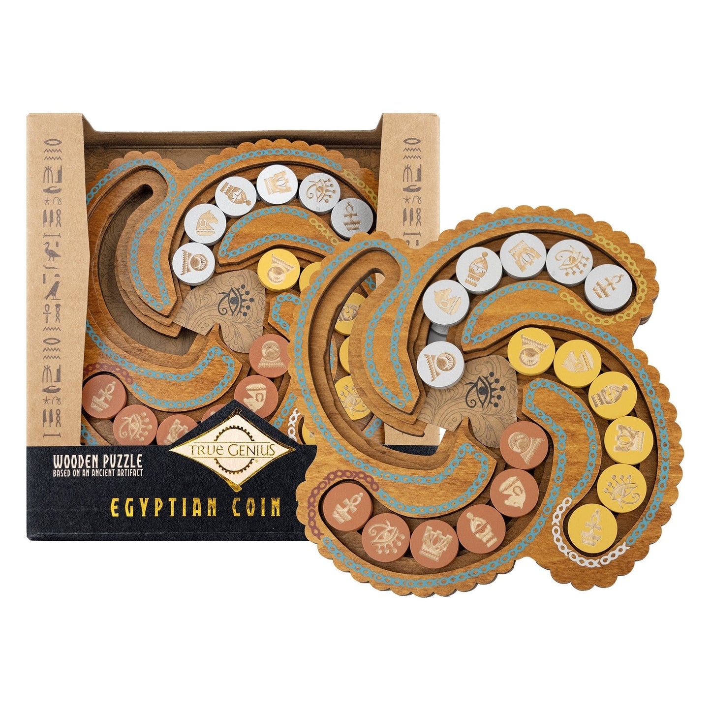Egyptian Coin Trade - Column Swap Brainteaser - Creative Freedom Collective