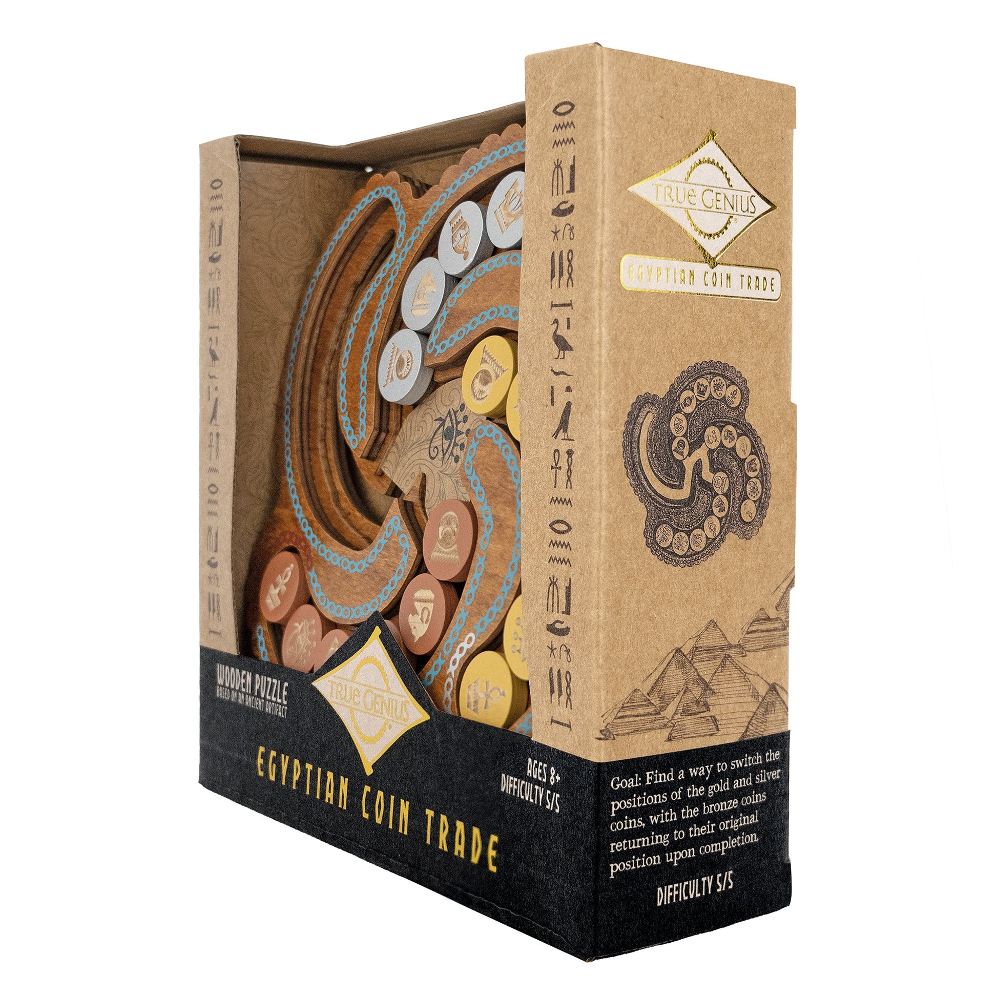 Egyptian Coin Trade - Column Swap Brainteaser - Creative Freedom Collective