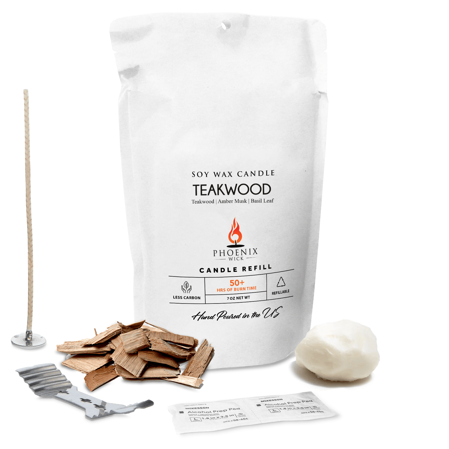 Teakwood - Candle - Making Kit - Creative Freedom Collective
