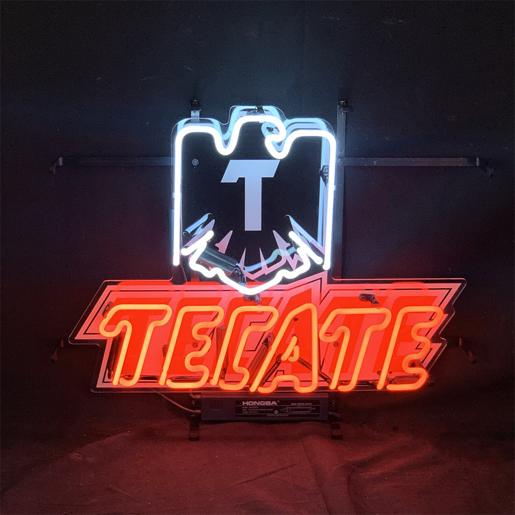 Tecate Lager Beer Neon Light Sign Neon Signs Land