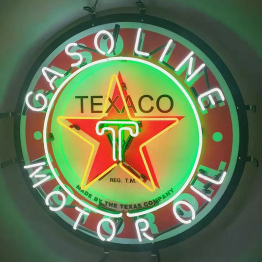 Texaco Gasoline Motor Oil Neon Signs Neon Signs Land