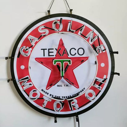 Texaco Gasoline Motor Oil Neon Signs Neon Signs Land