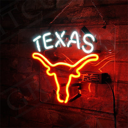 Texas Longhorn Neon Signs Neon Signs Land