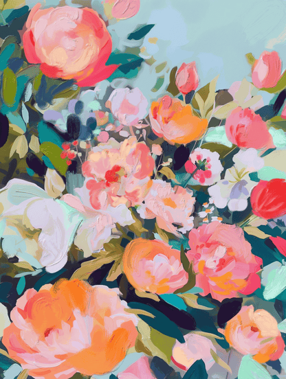 The Garden Wakes - Original Painting