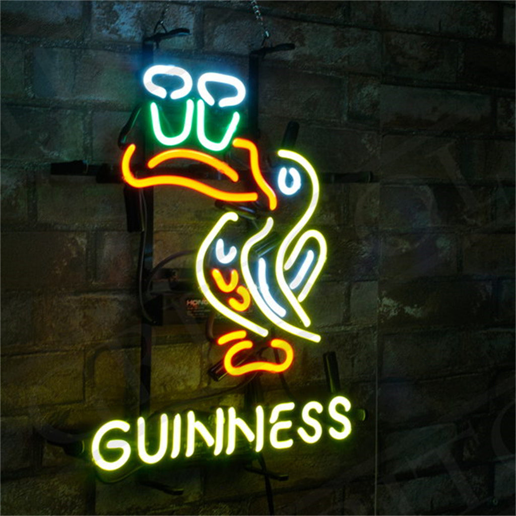 Toucan Bird Guinness Neon Signs Light Neon Signs Land