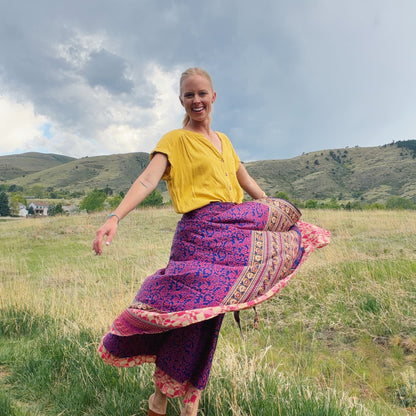 Made With Love • The Original Sari Wrap Skirt