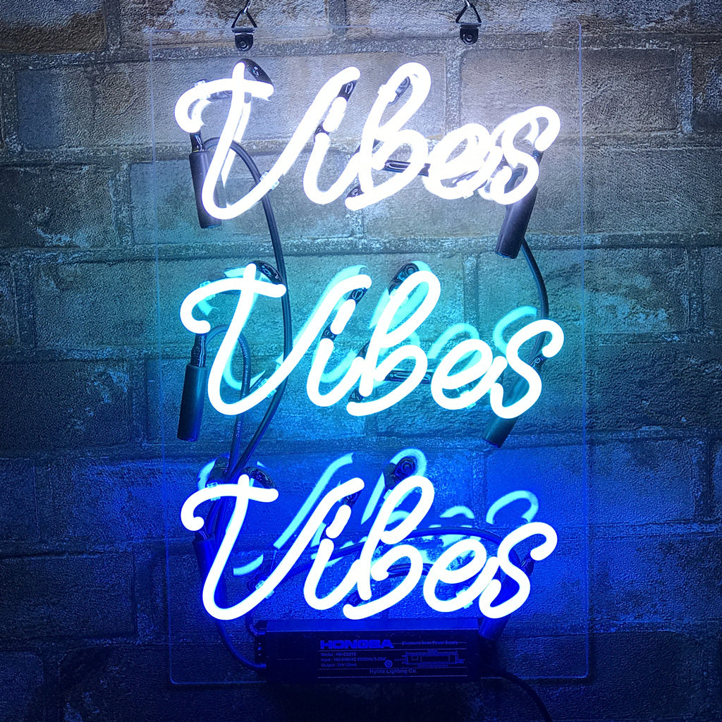 Vibes Neon Signs Neon Signs Land