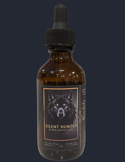 Men's Silent Hunter Beard Oil - Premium Beard Conditioning (2 fl oz)