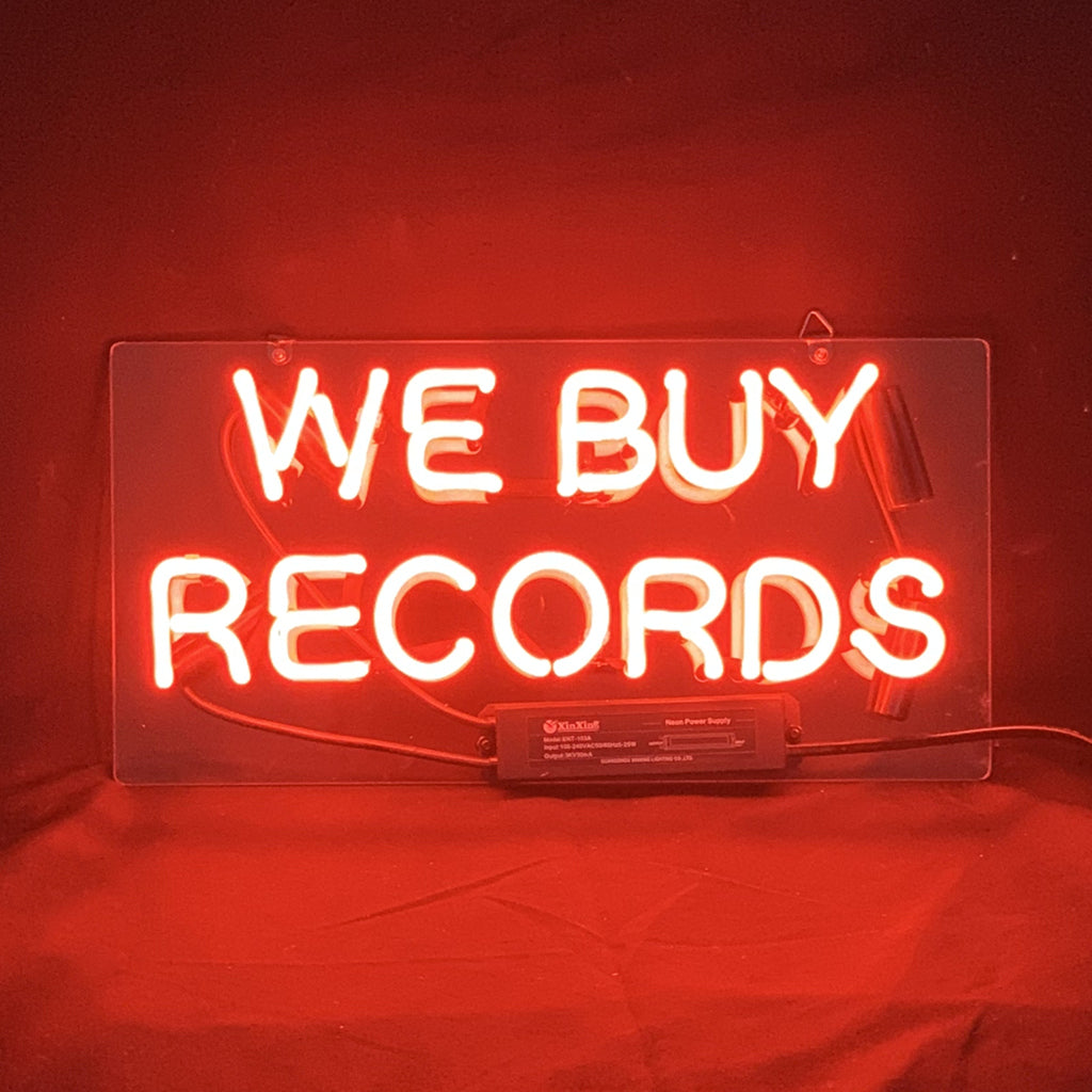 We Buy Records Neon Light Sign Neon Signs Land