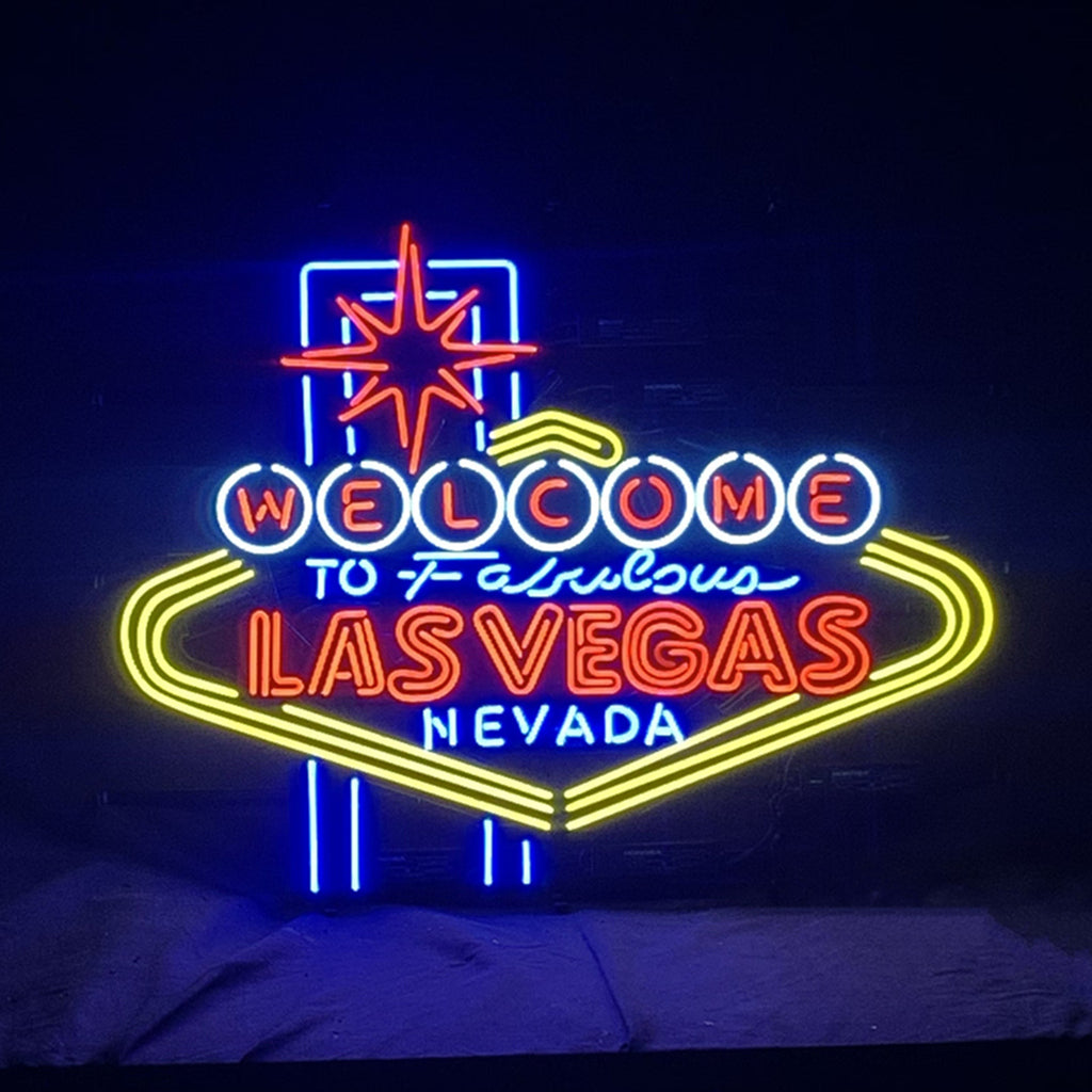 Classic Welcome to Las Vegas Nevada Neon Signs Neon Signs Land