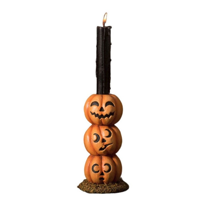 Pumpkin Stack Candlestick by Bethany Lowe Designs Quirks!