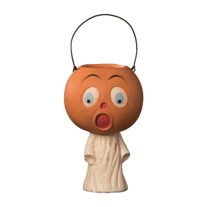 Vintage Scared Pumpkin Ghost by Bethany Lowe Designs Quirks!