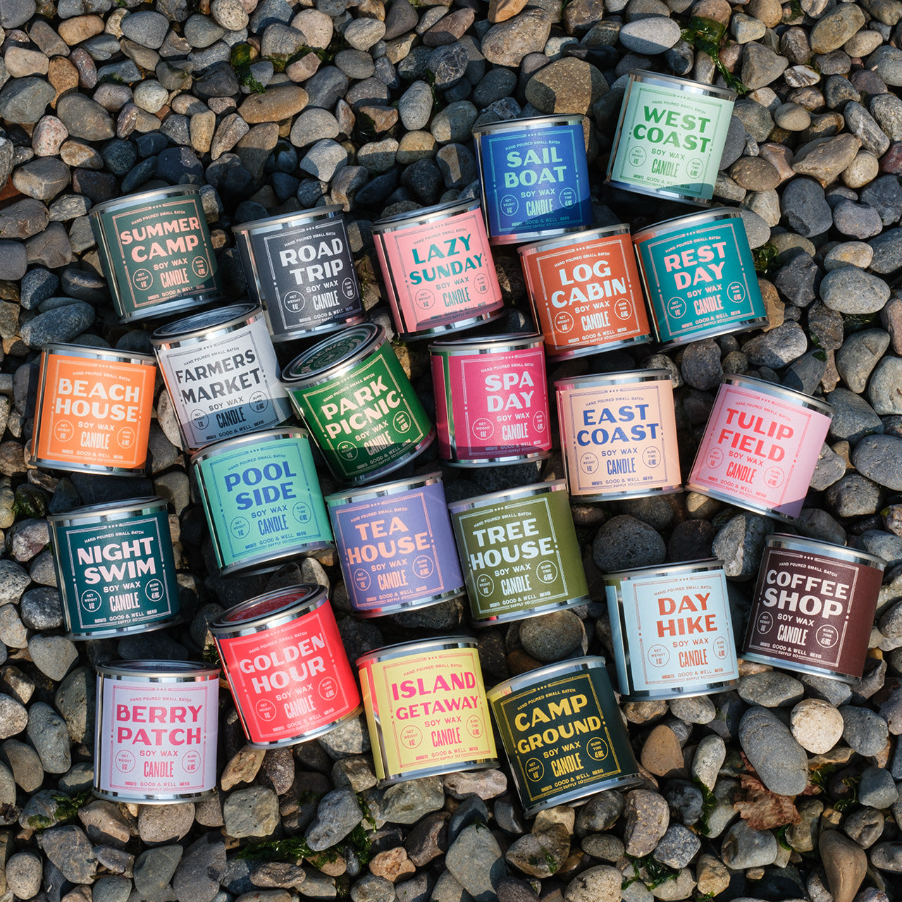 Camp Ground Happy Place Candle Good & Well Supply Co.