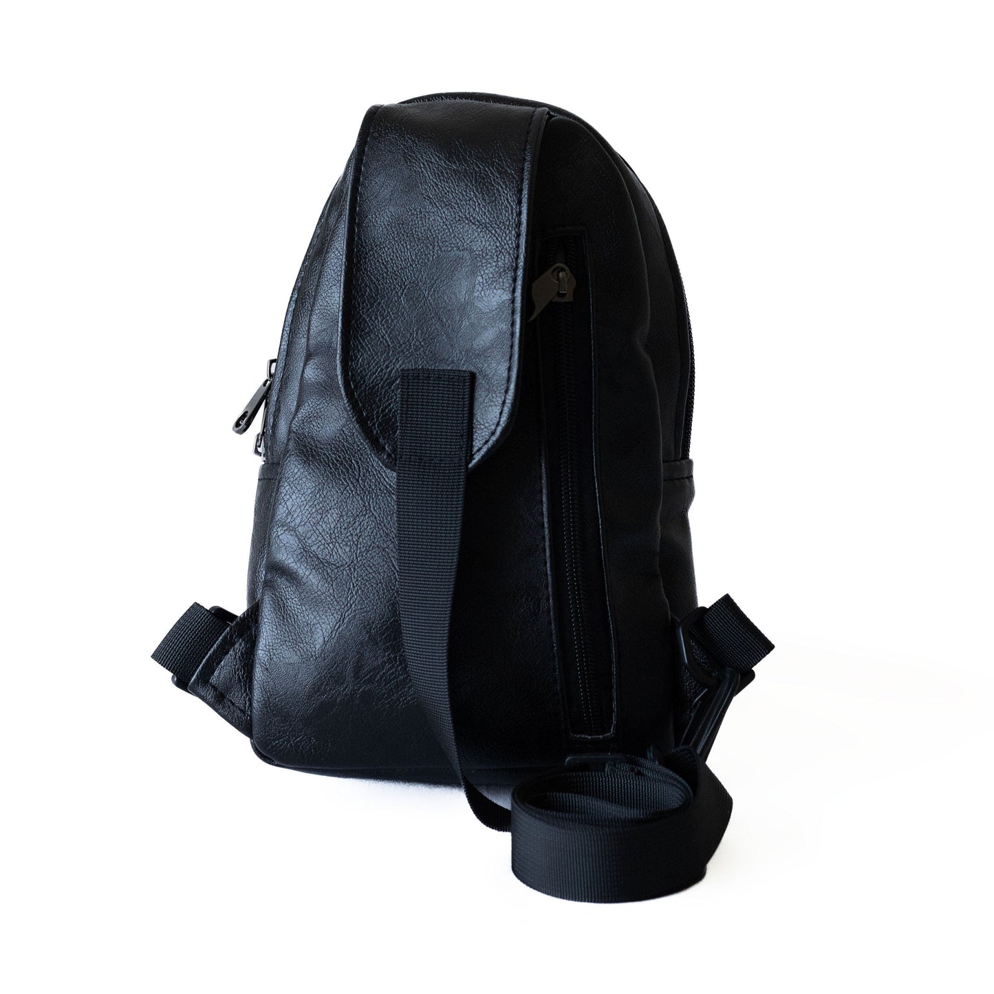 Small Vegan Leather Sling Bag - Crossbody | Buru