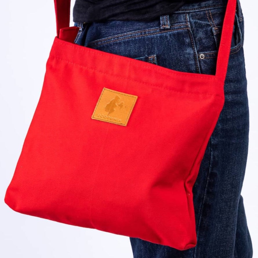 The Mini Amani Canvas Crossbody Bag Unisex