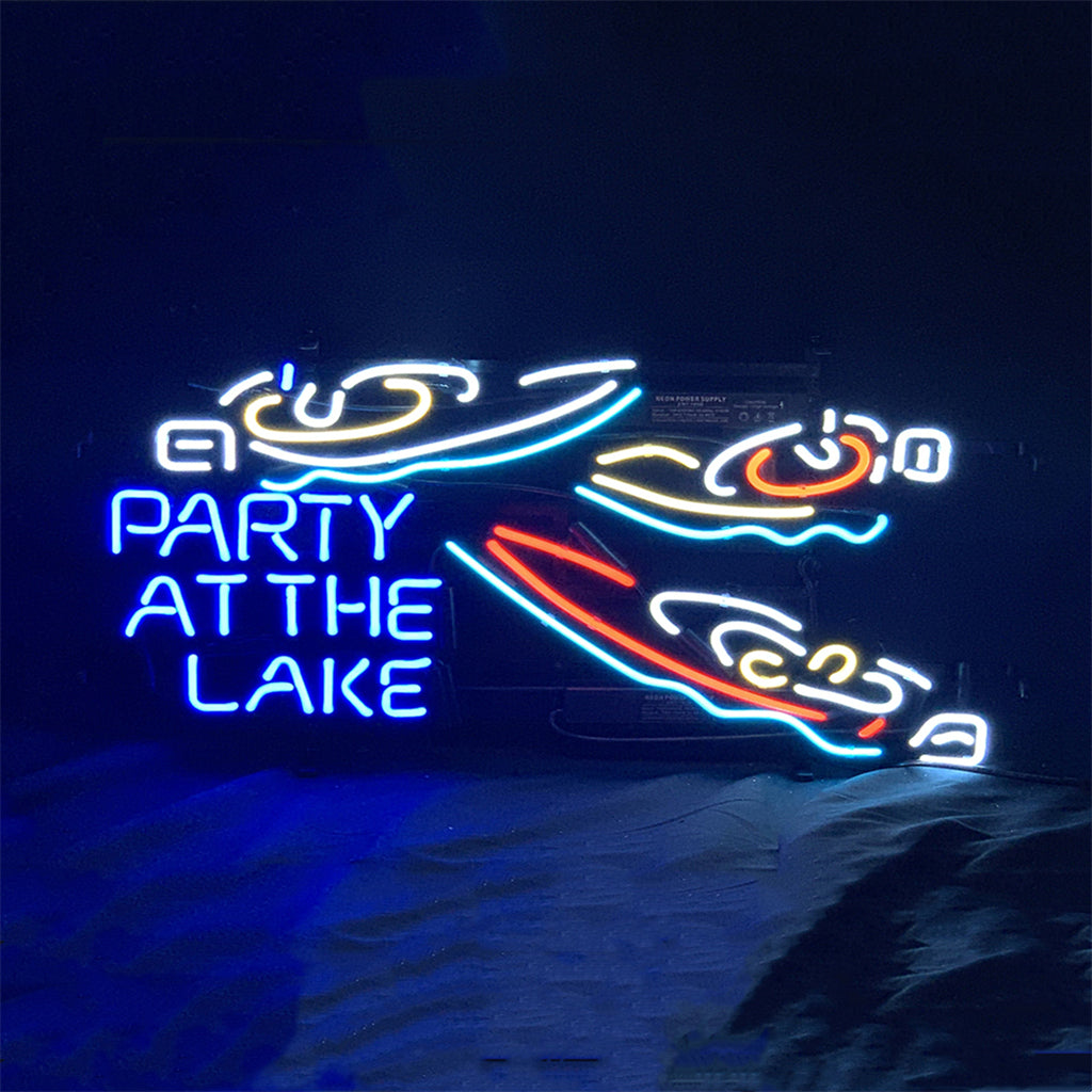 Yacht Party At The Lake Neon Signs Neon Signs Land