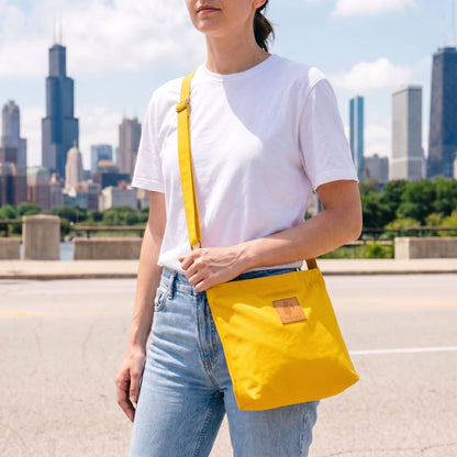 The Mini Amani Canvas Crossbody Bag Unisex