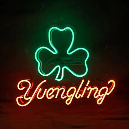 Yuengling Lager Clover Neon Light Sign Neon Signs Land