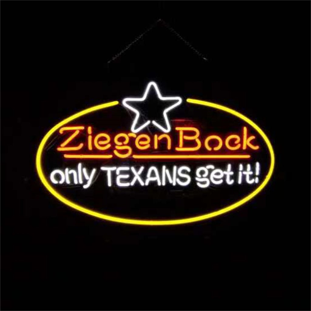 Ziegen Bock Only Texans Get it Neon Light Sign Neon Signs Land