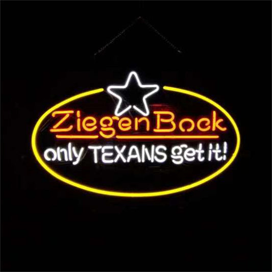 Ziegen Bock Only Texans Get it Neon Light Sign Neon Signs Land