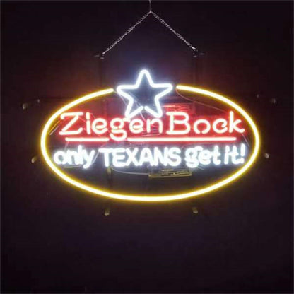 Ziegen Bock Only Texans Get it Neon Light Sign Neon Signs Land