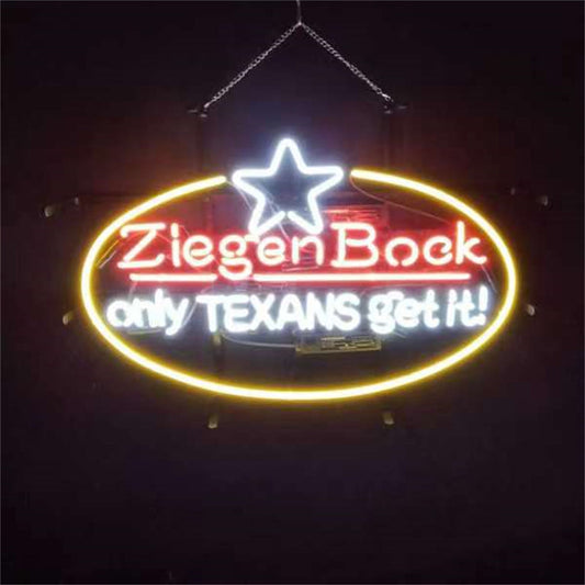 Ziegen Bock Only Texans Get it Neon Light Sign Neon Signs Land