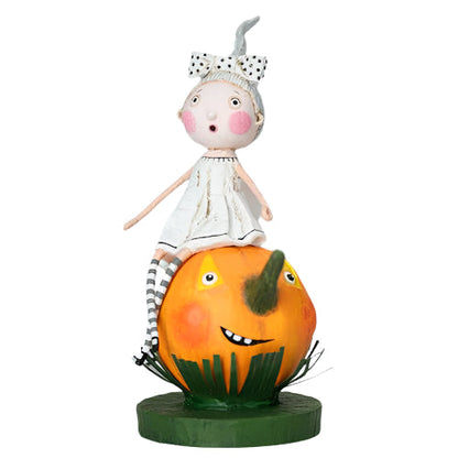 A Little Halloween Spirit Figurine by Lori Mitchell *NEW FOR 2025*