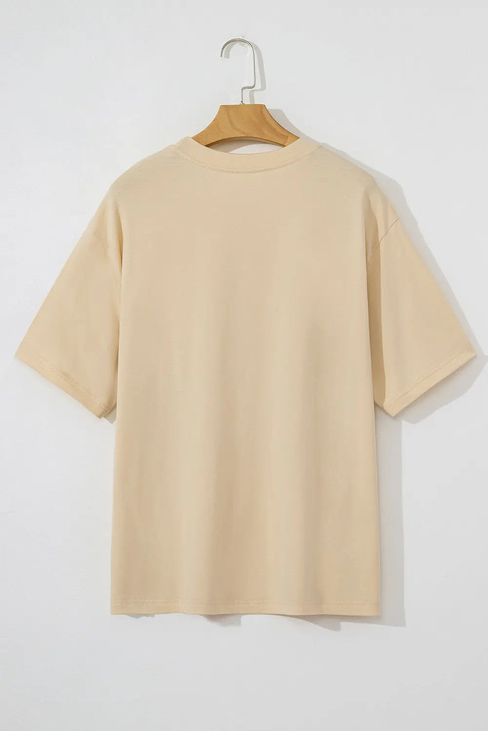 Parchment  Burro Cactus Graphic Crew Neck Plus Size Tee Shewin