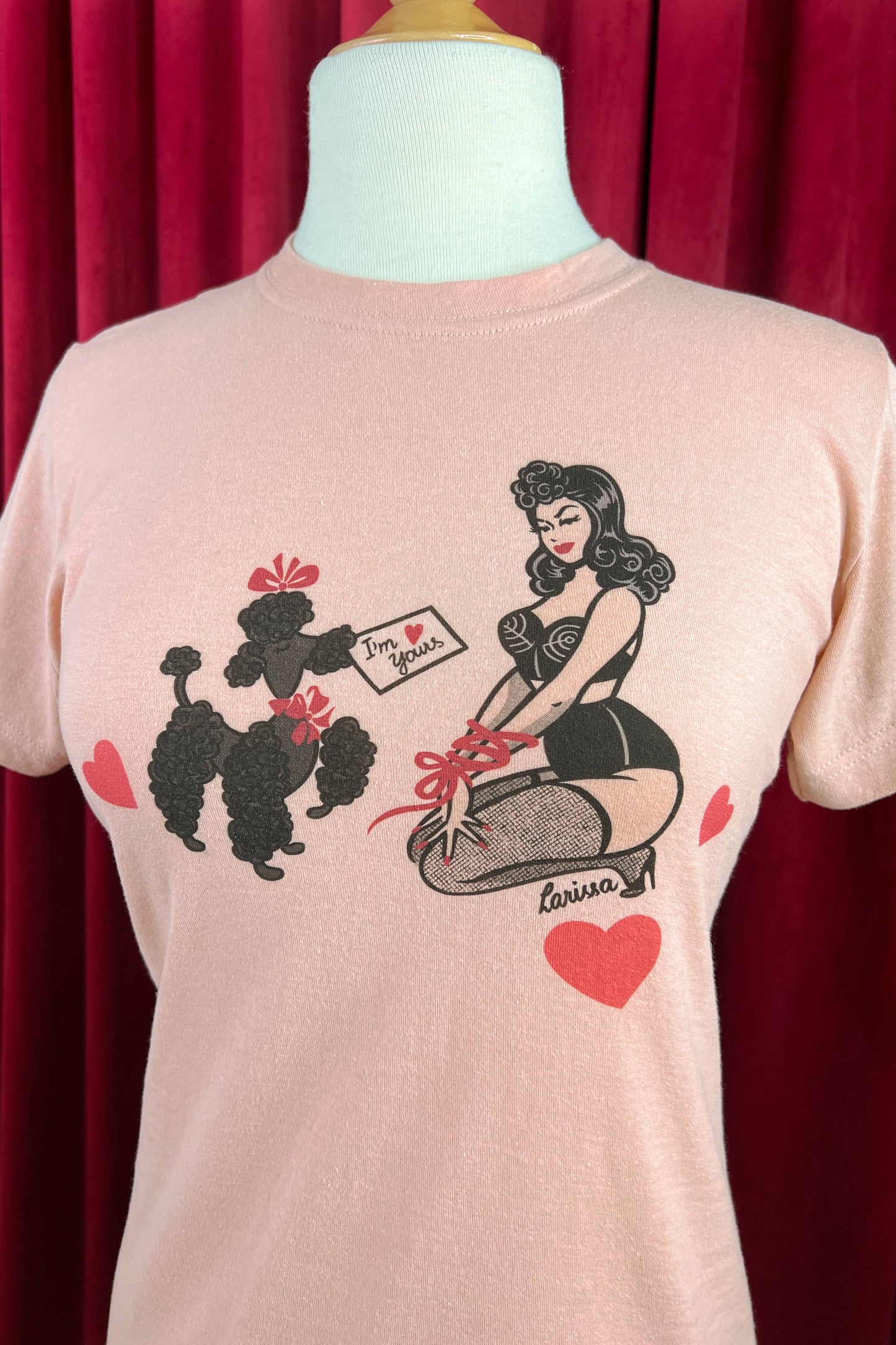 Bound To You Unisex Tee in Peach Quirks!